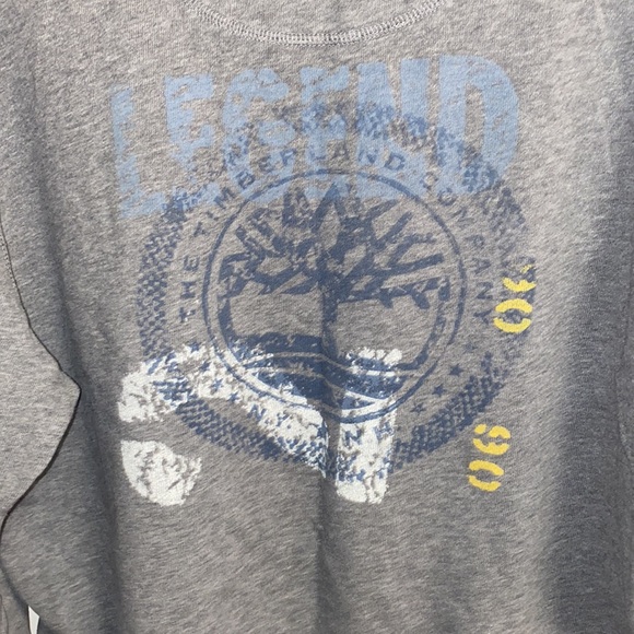 Timberland Large Gray Long Sleeve Shirt - Picture 10 of 15